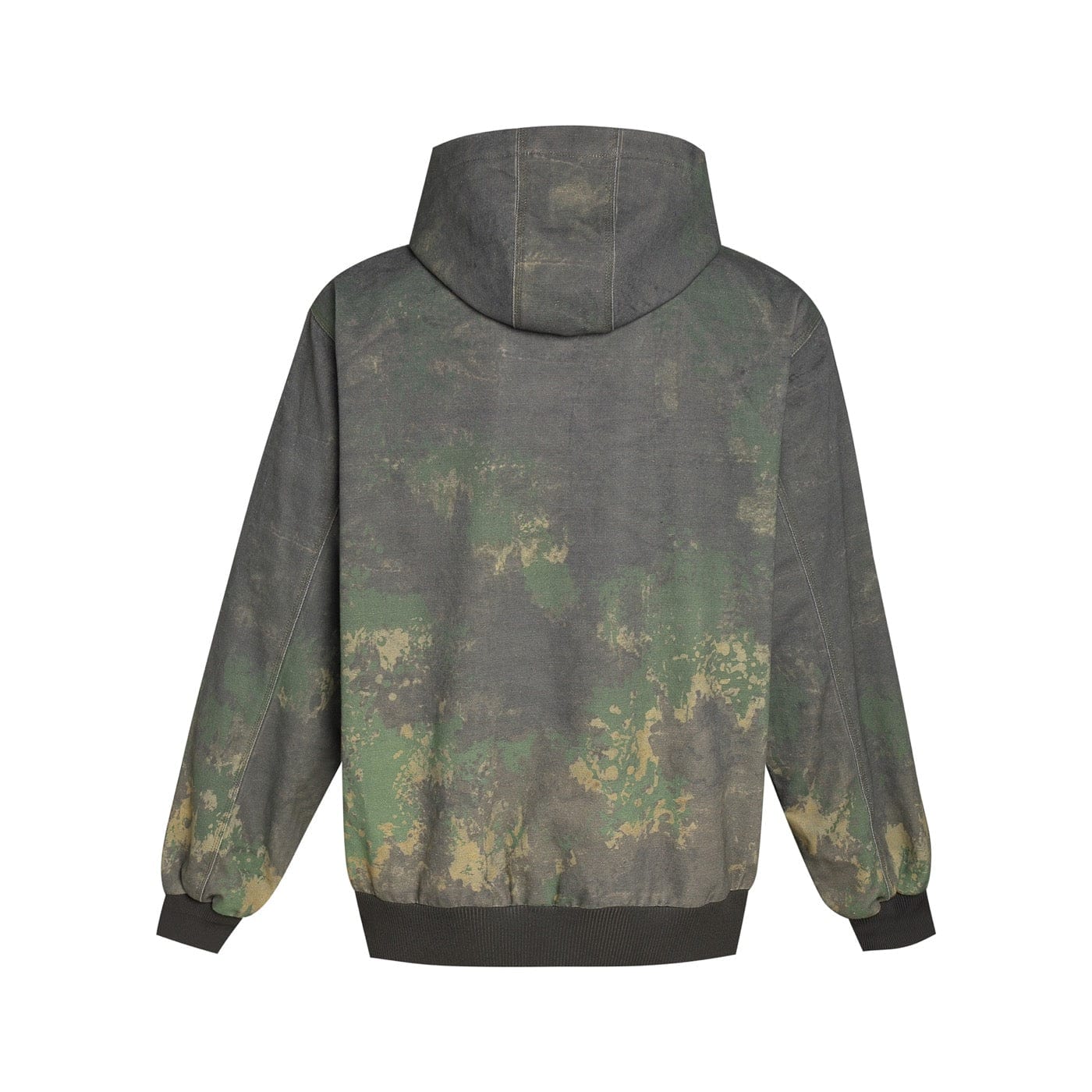 DND4DES Camouflage Graffiti Zip-Up Jacket