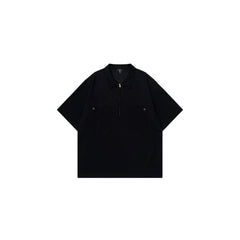 OVDY Essential Half-Zip Polo Pocket T-Shirt