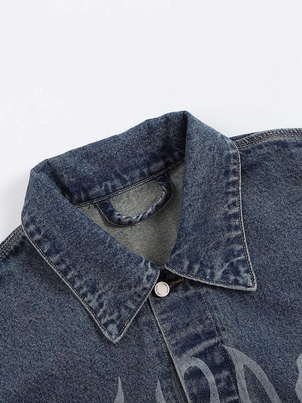 49PERCENT LABELROOM Laser Logo Denim Jacket