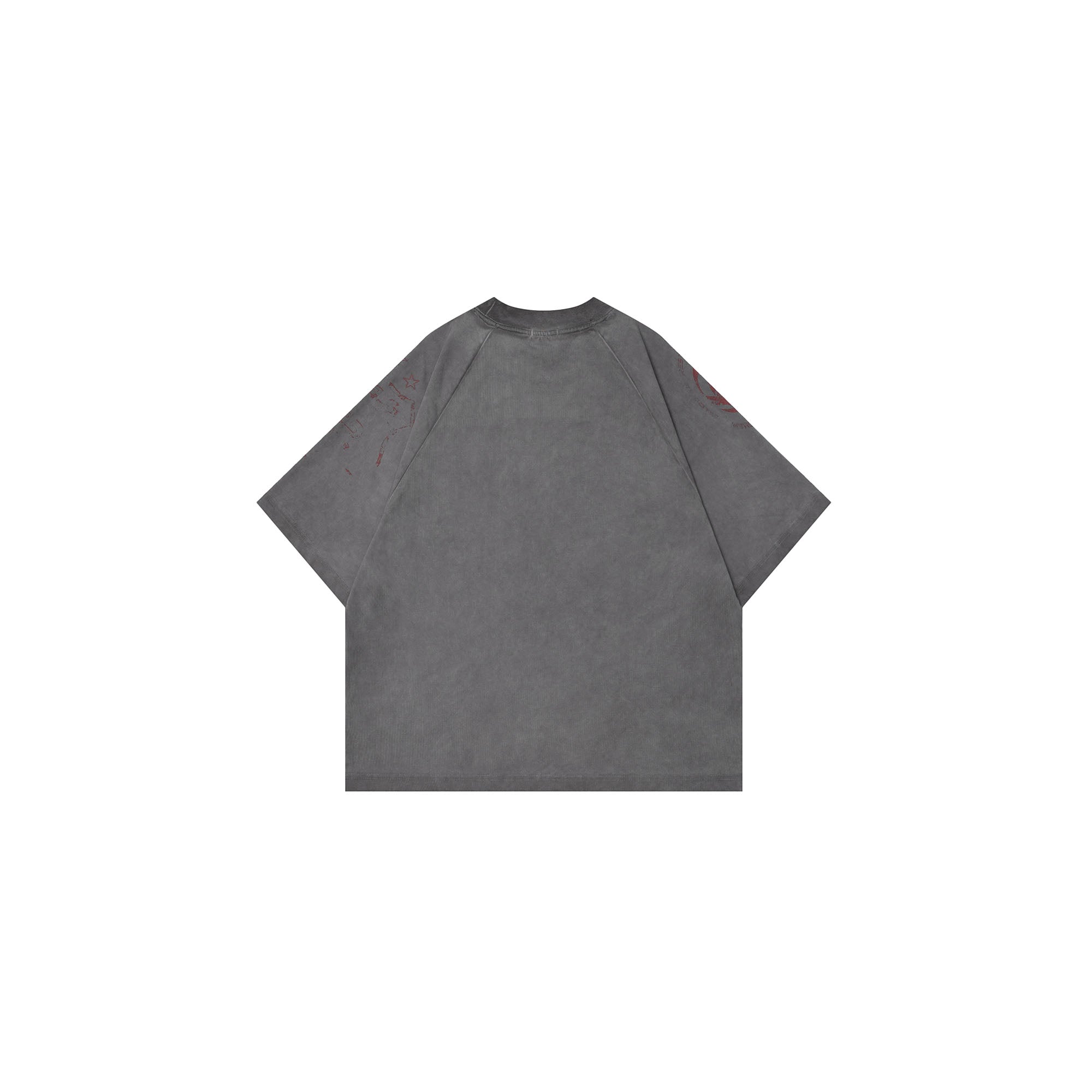 OVDY Graphic Faded Raglan Sorona T-Shirt