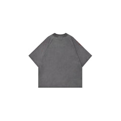 OVDY Graphic Faded Raglan Sorona T-Shirt