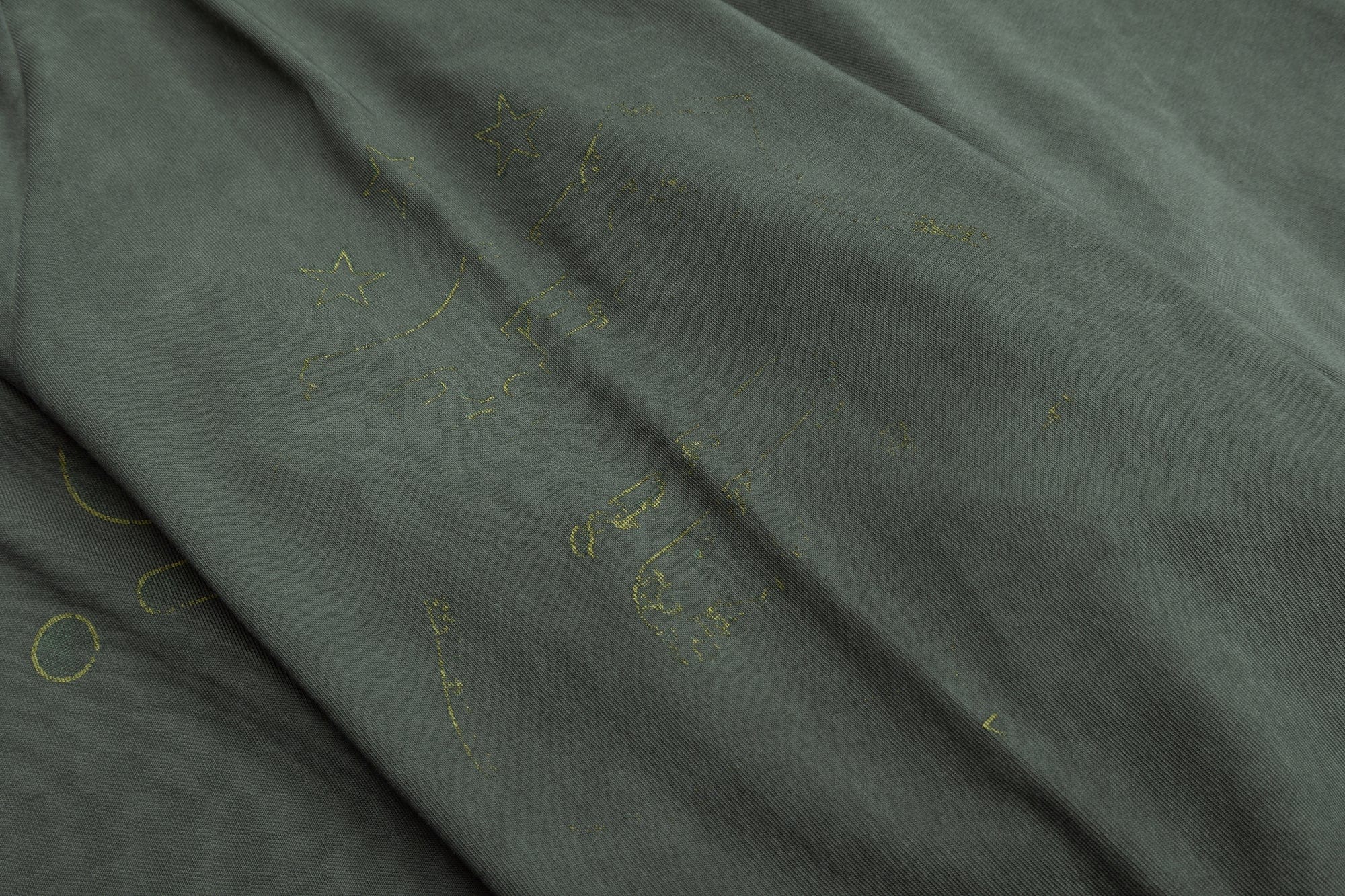 OVDY Graphic Faded Raglan Sorona T-Shirt