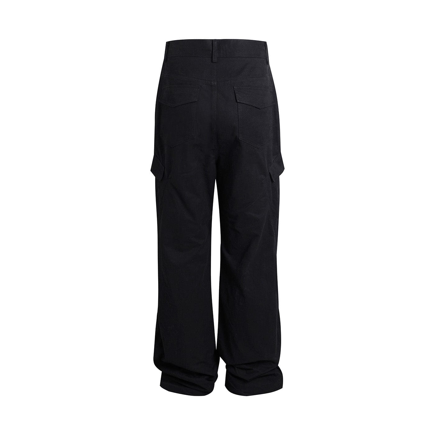 WHISTLEHUNTER Multi-Pocket Zipper Flared Cargo Pants