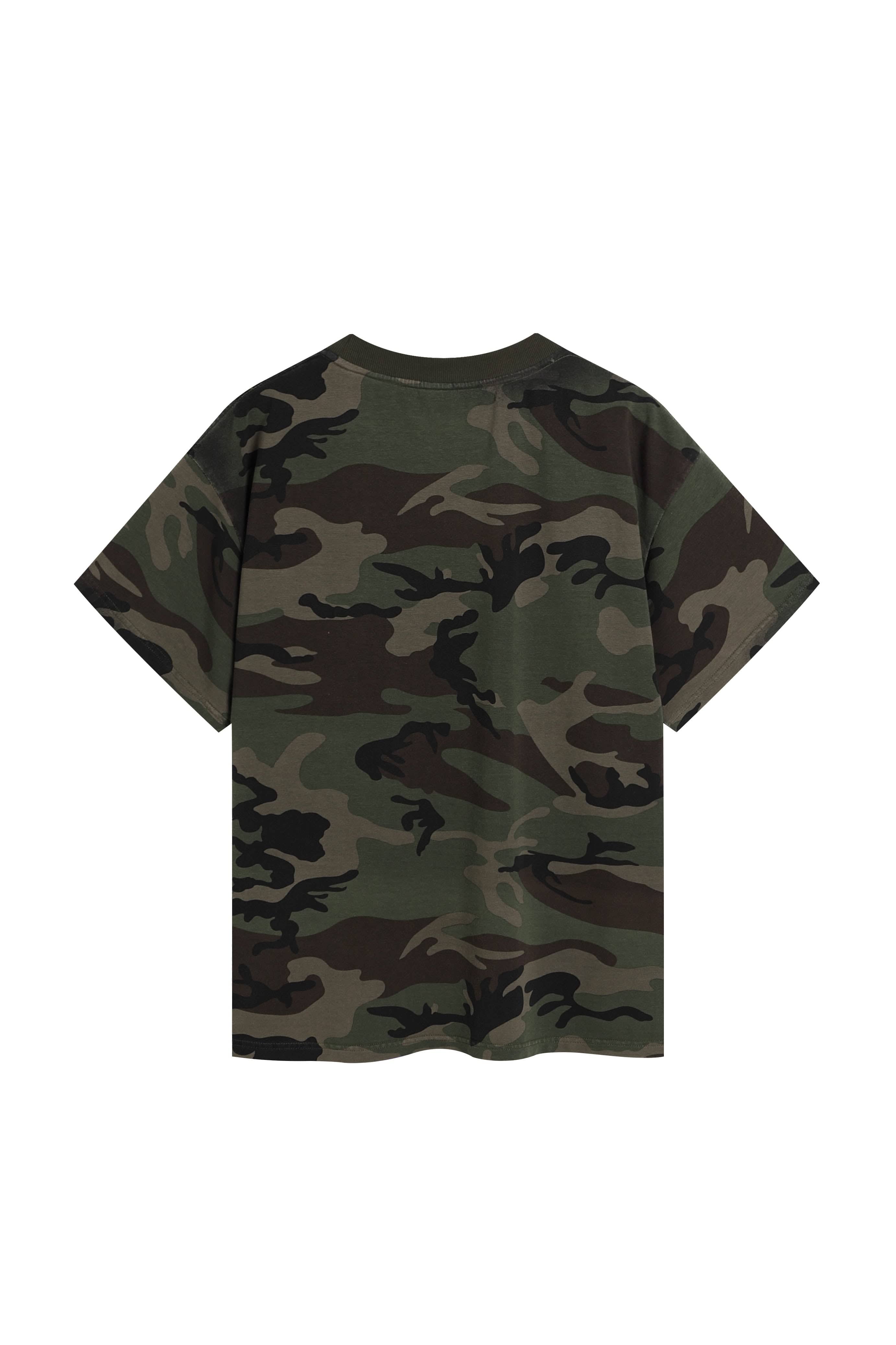 DND4DES Graffiti Camo Rivet T-Shirt