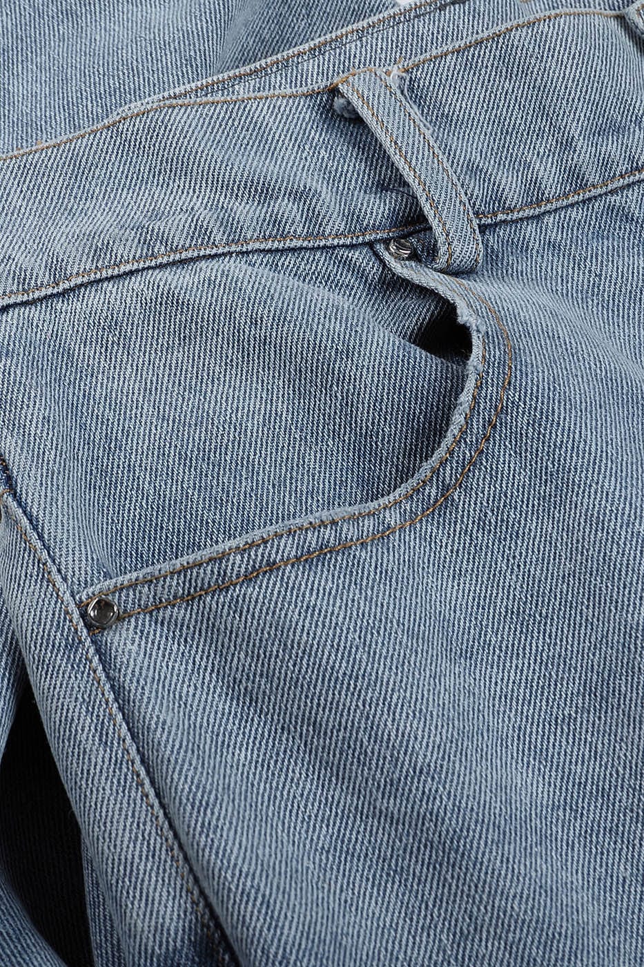 WHISTLEHUNTER Washed Stacked Jeans