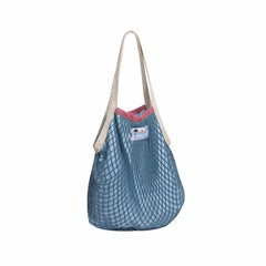 ONADAILYBASIS Sunset Mesh Tote with Contrast Inner Pouch