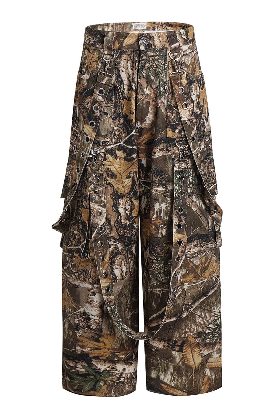 DND4DES Camo Detachable Strapped Cargo Pants