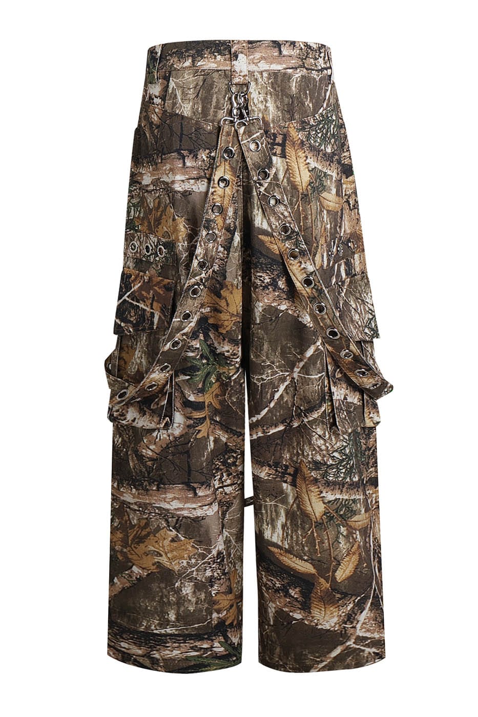 DND4DES Camo Detachable Strapped Cargo Pants