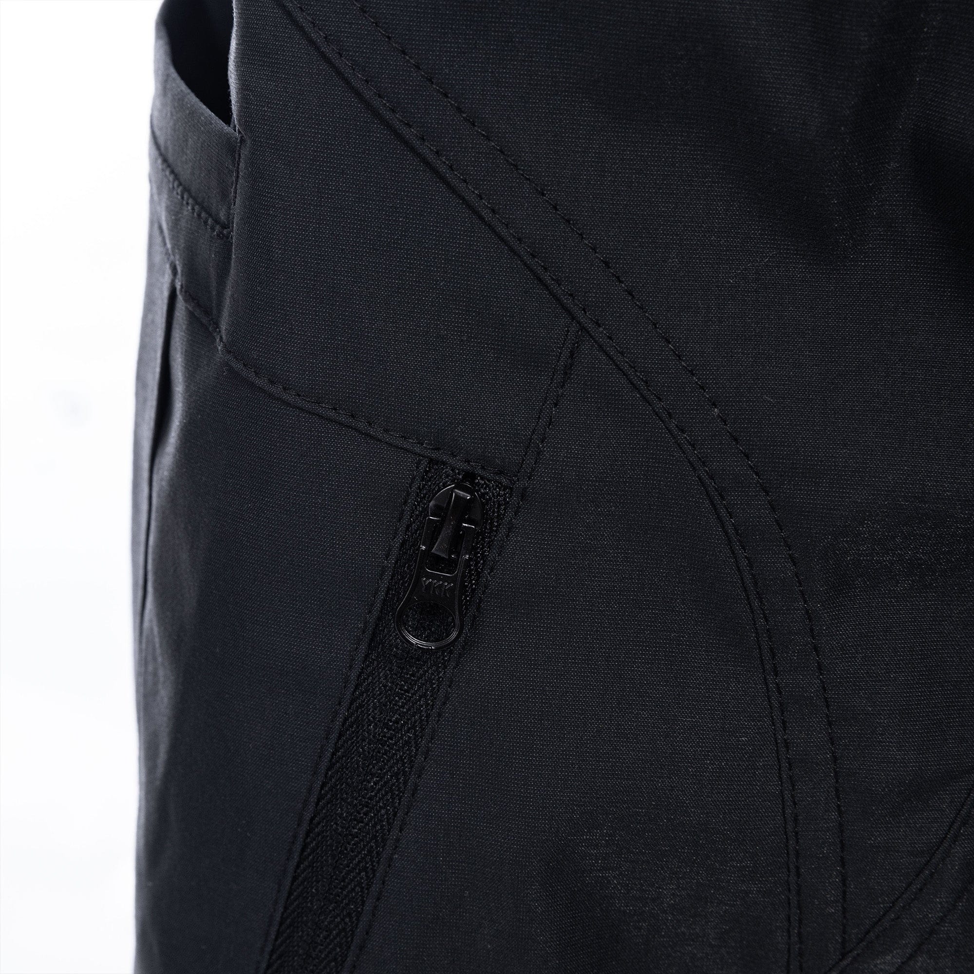 CATSSTAC Tech Paneled Zipper Pockets Elastic Waist Pants