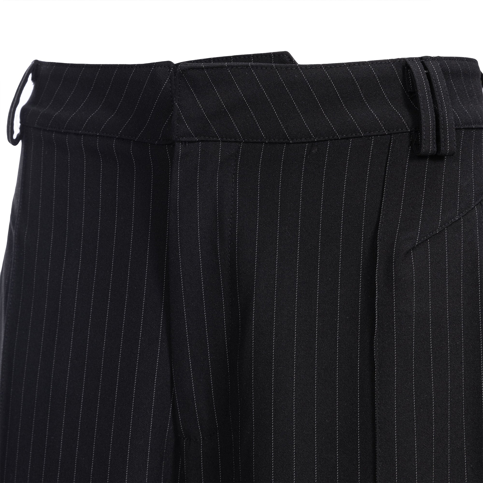 CATSSTAC Classic Pinstripe Wide-Leg Pants