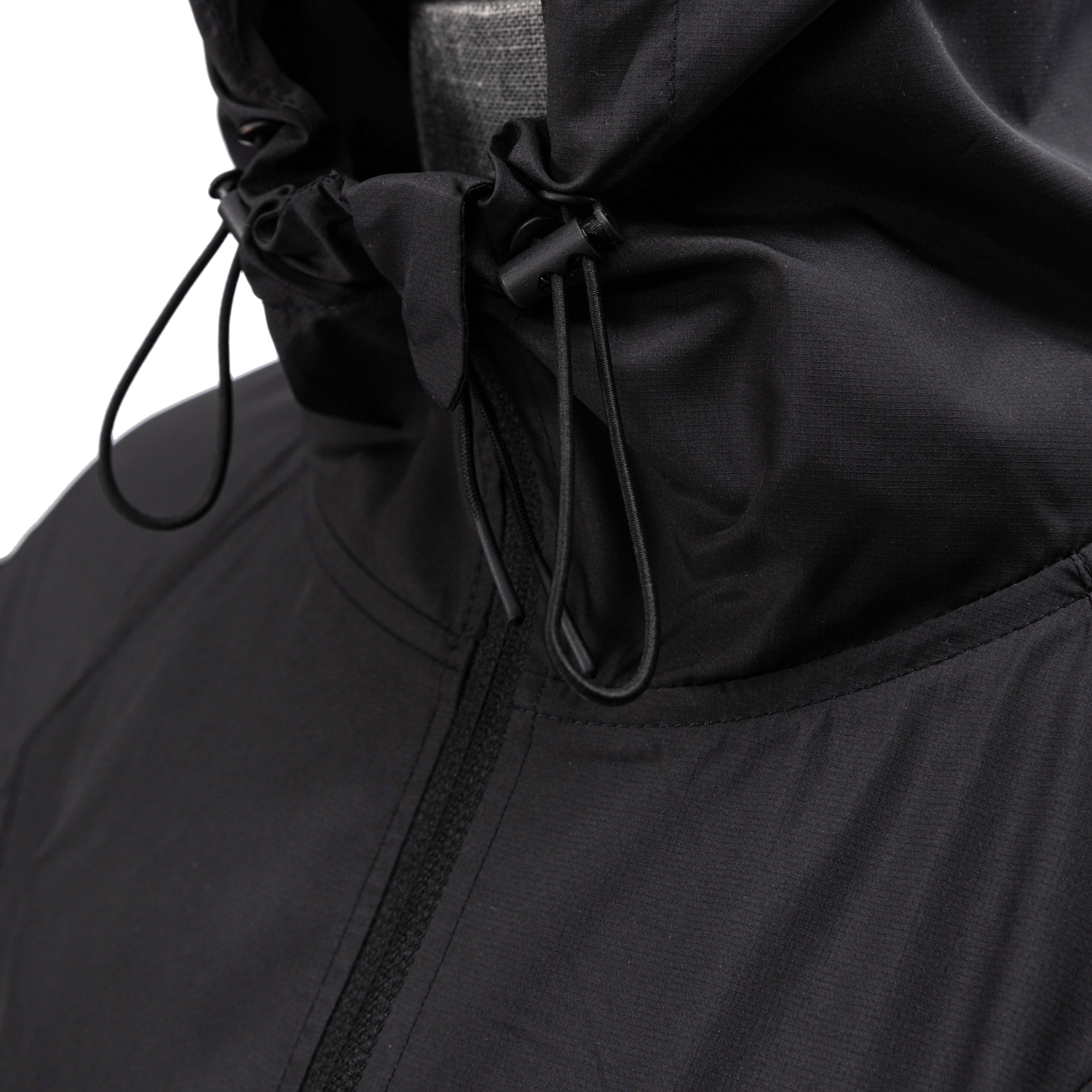 CATSSTAC Spliced Laser-Perforated Waterproof UV Production Hooded Jacket