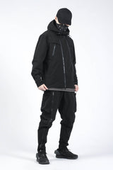 SILENSTORM Asymmetrical Multi-Zip Hooded Jacket