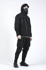 SILENSTORM Asymmetrical Multi-Zip Hooded Jacket