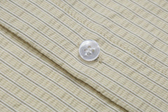 OVDY Striped Seersucker Half Shirt