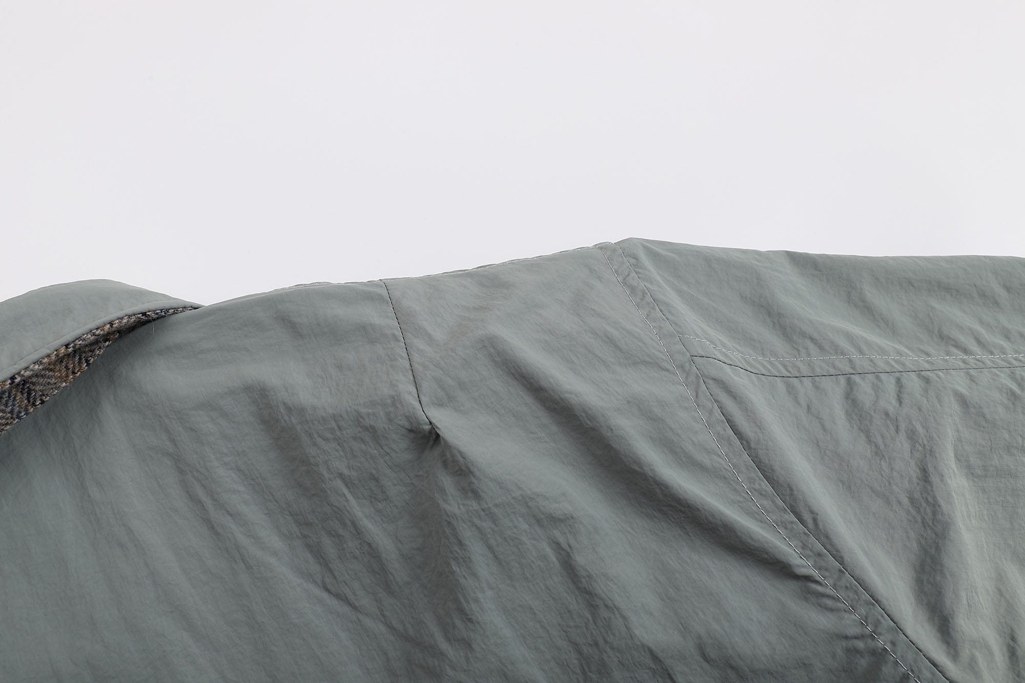 ONADAILYBASIS Reversible Utility & Herringbone Wool-Blend Jacket