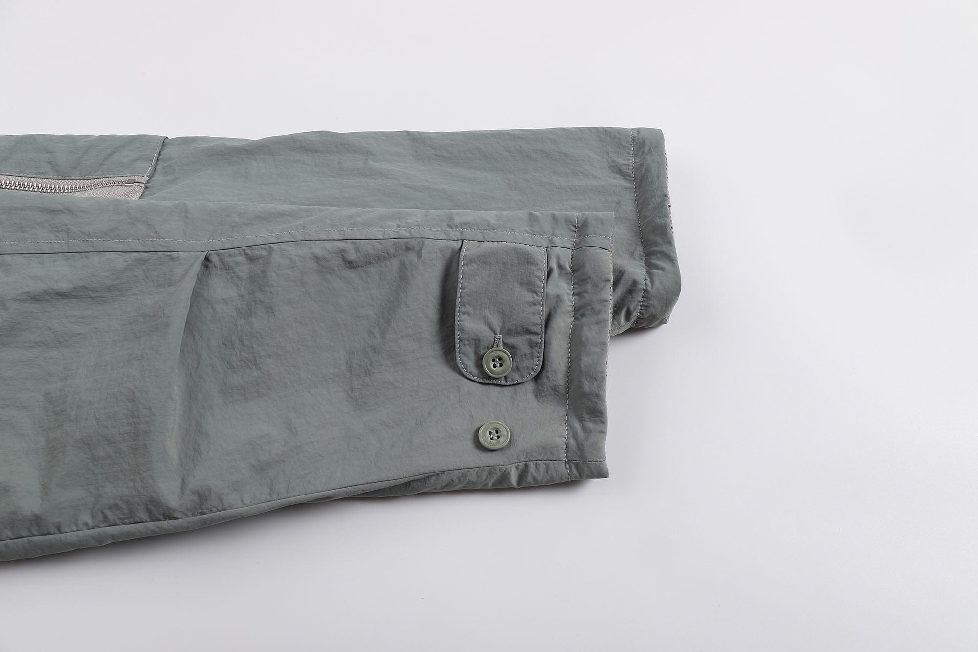 ONADAILYBASIS Reversible Utility & Herringbone Wool-Blend Jacket
