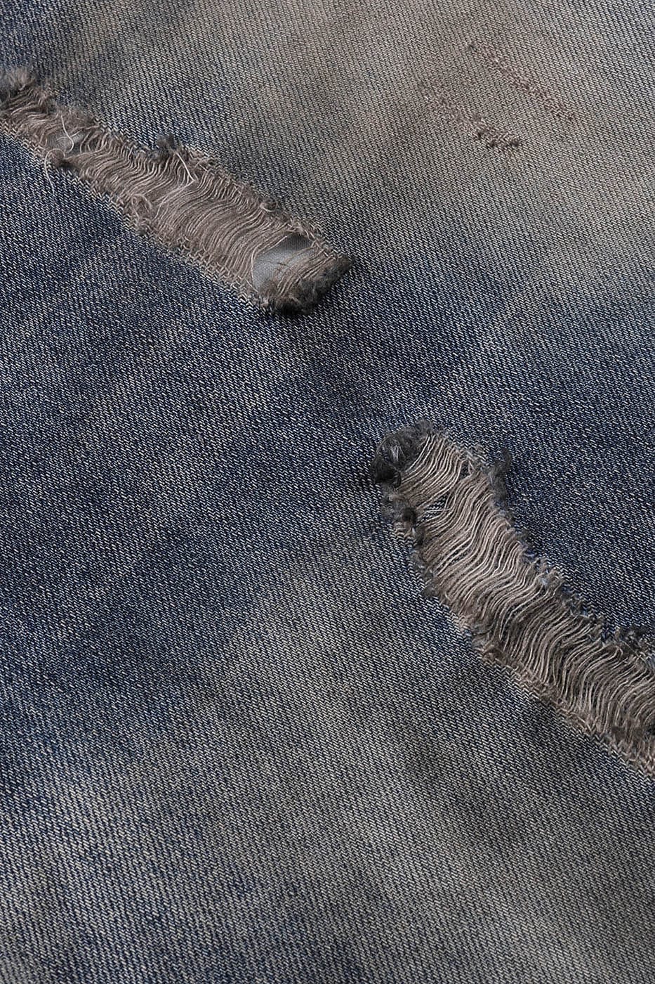 DND4DES Distressed Dusty Flared Jeans
