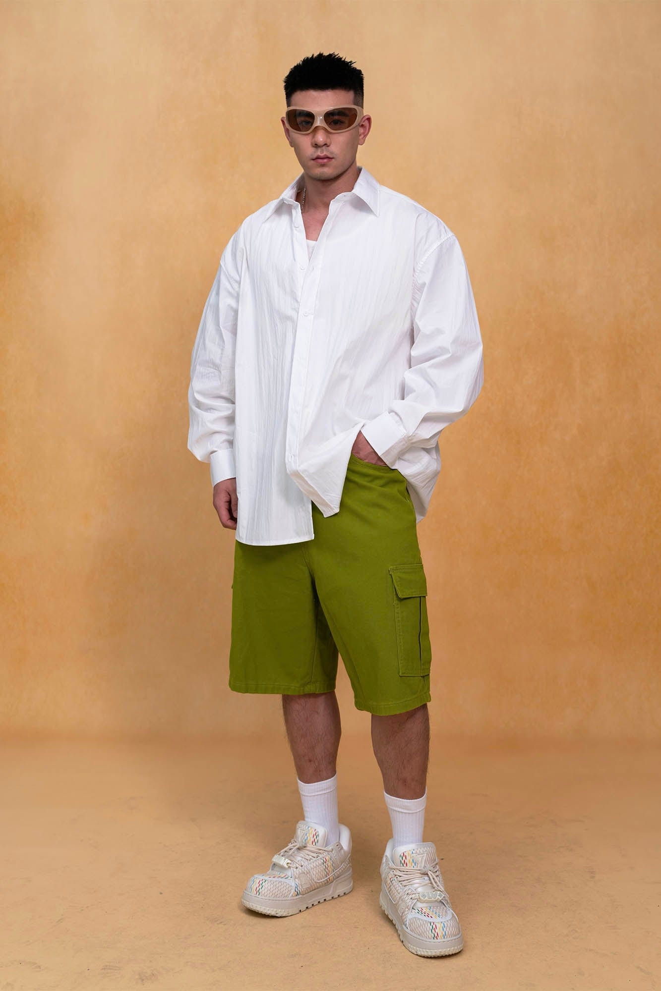 CLP Essential Crinkled Oversized Shirt