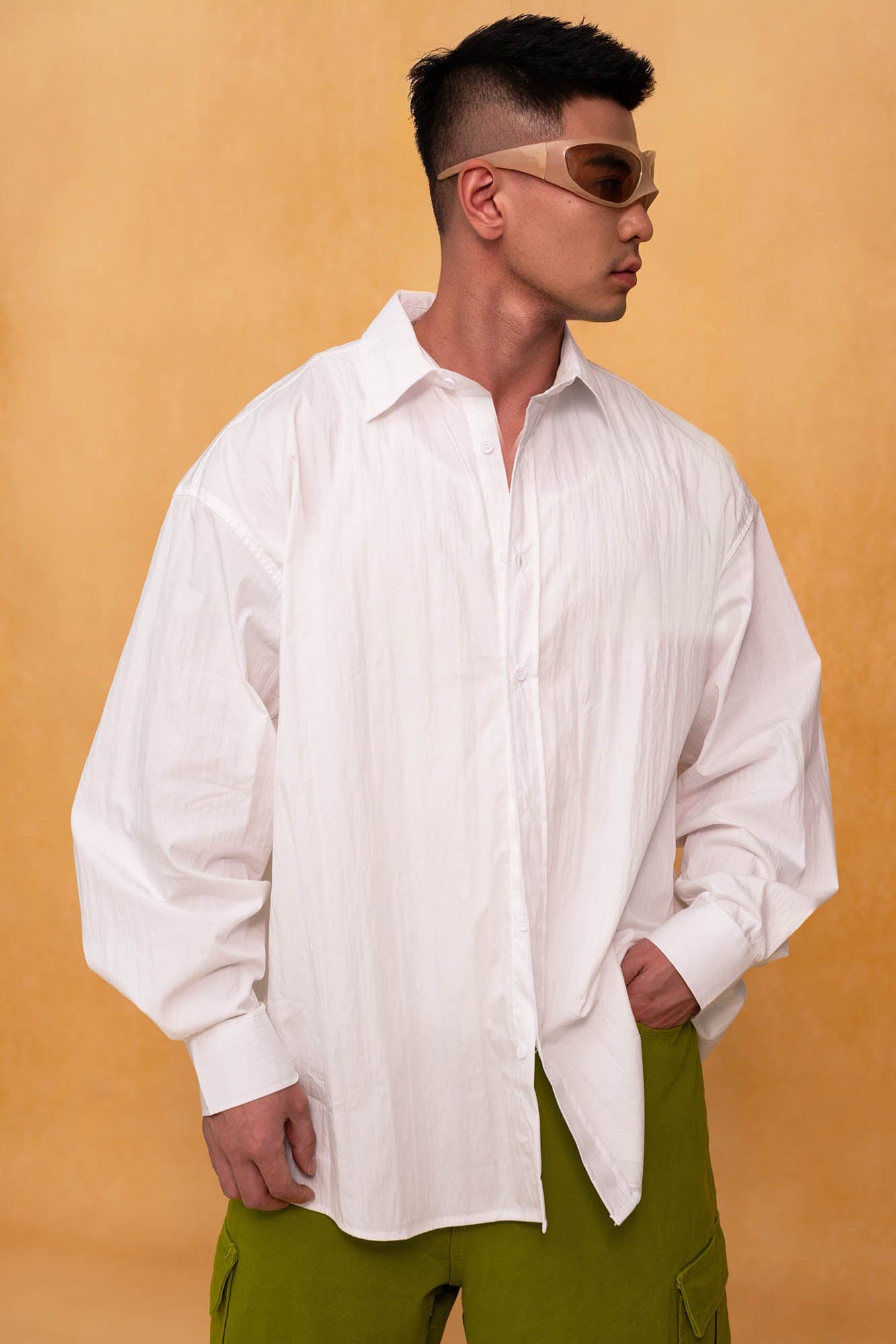CLP Essential Crinkled Oversized Shirt