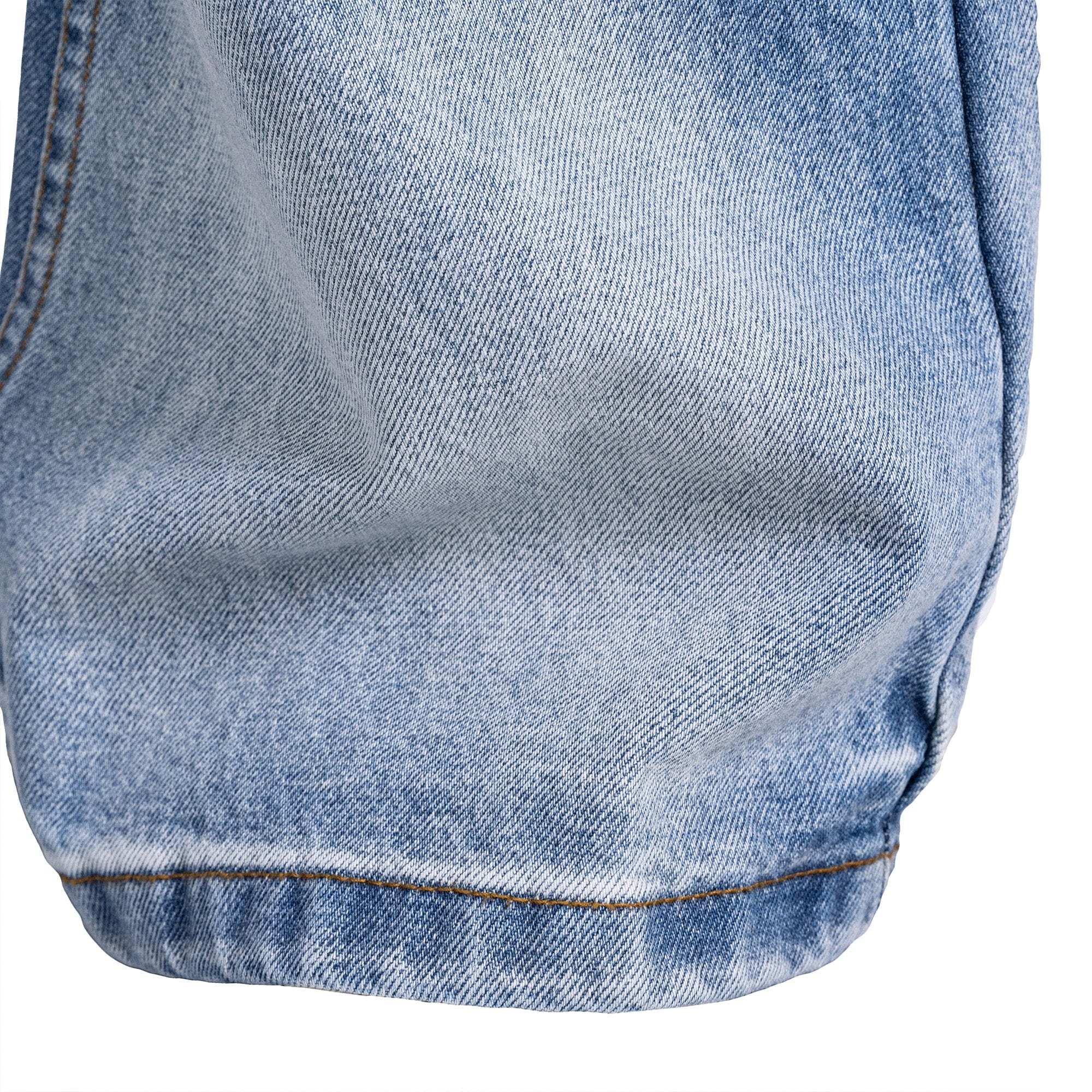 CATSSTAC Frost-Washed Wide-Leg Flared Jeans