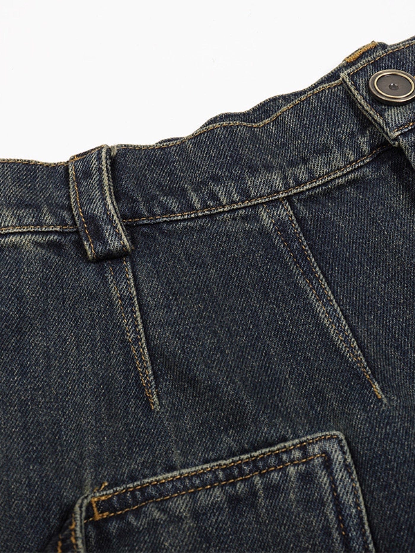 DND4DES Scimitar Rings Deconstructed Denim Cargo