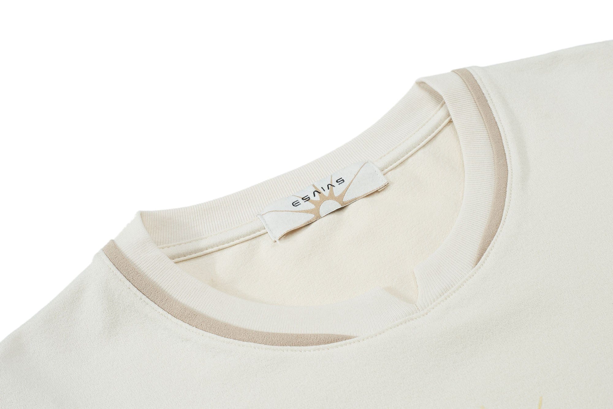 ESAIAS Distressed Stele Long Sleeve Tee