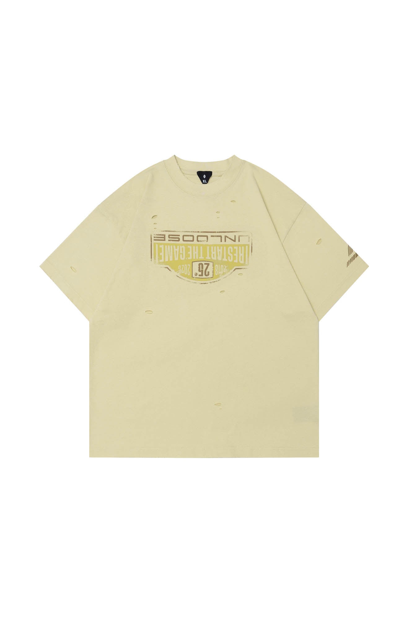 OVDY Retro Distressed Graphic T-Shirt