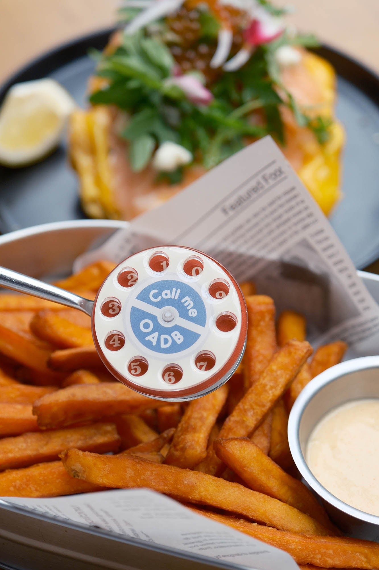 ONADAILYBASIS Rotary Dial Spinner Phone Grip