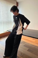 MIICHOUS Iceberg Contrast Panelled T-Shirt