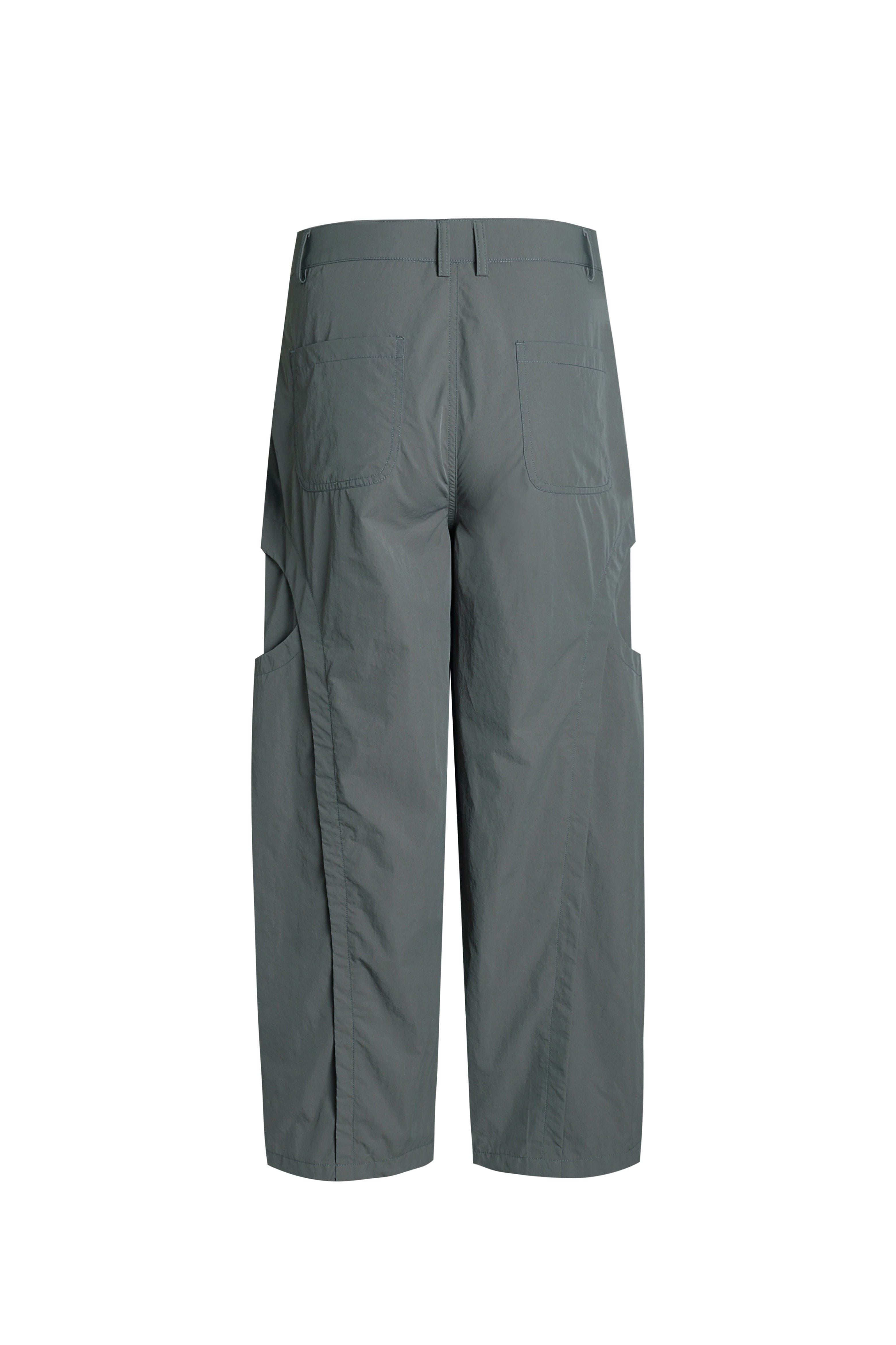 ONADAILYBASIS Curved-Pocket Paneled Utility Pants