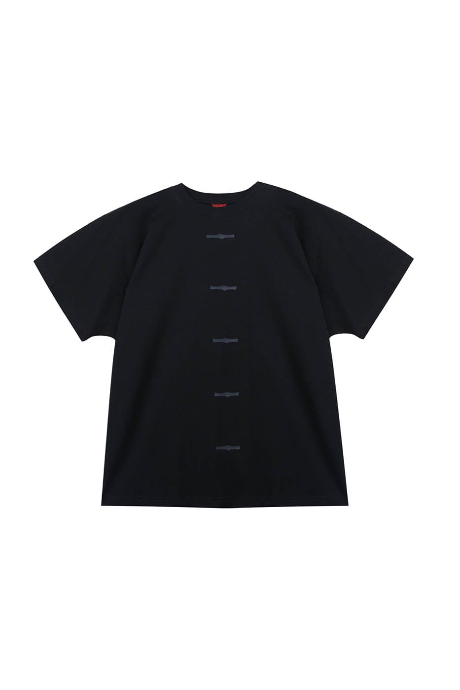 REDH Chinese Button Graphic T-shirt
