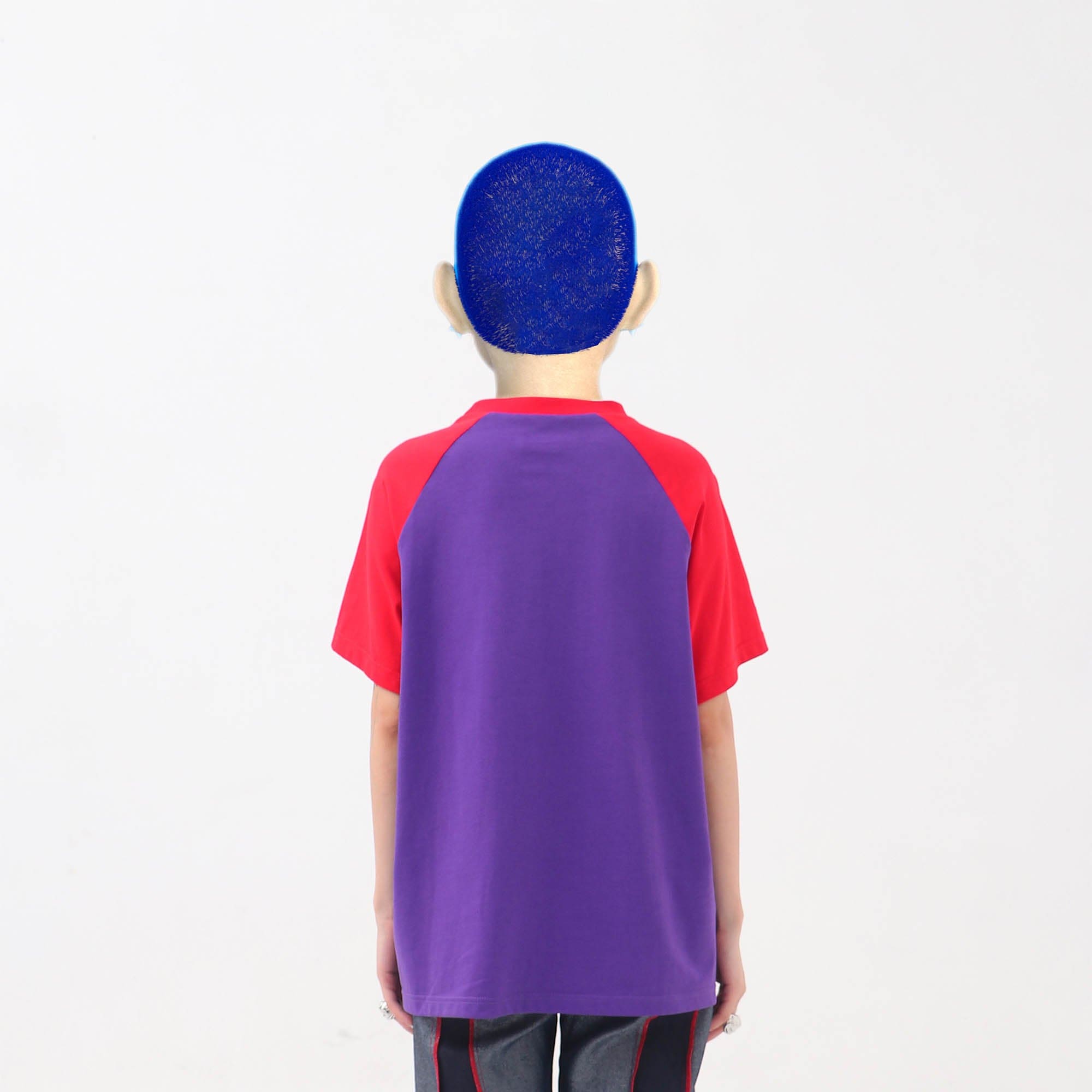 EMBRYO Four-Point Star Spliced T-Shirt
