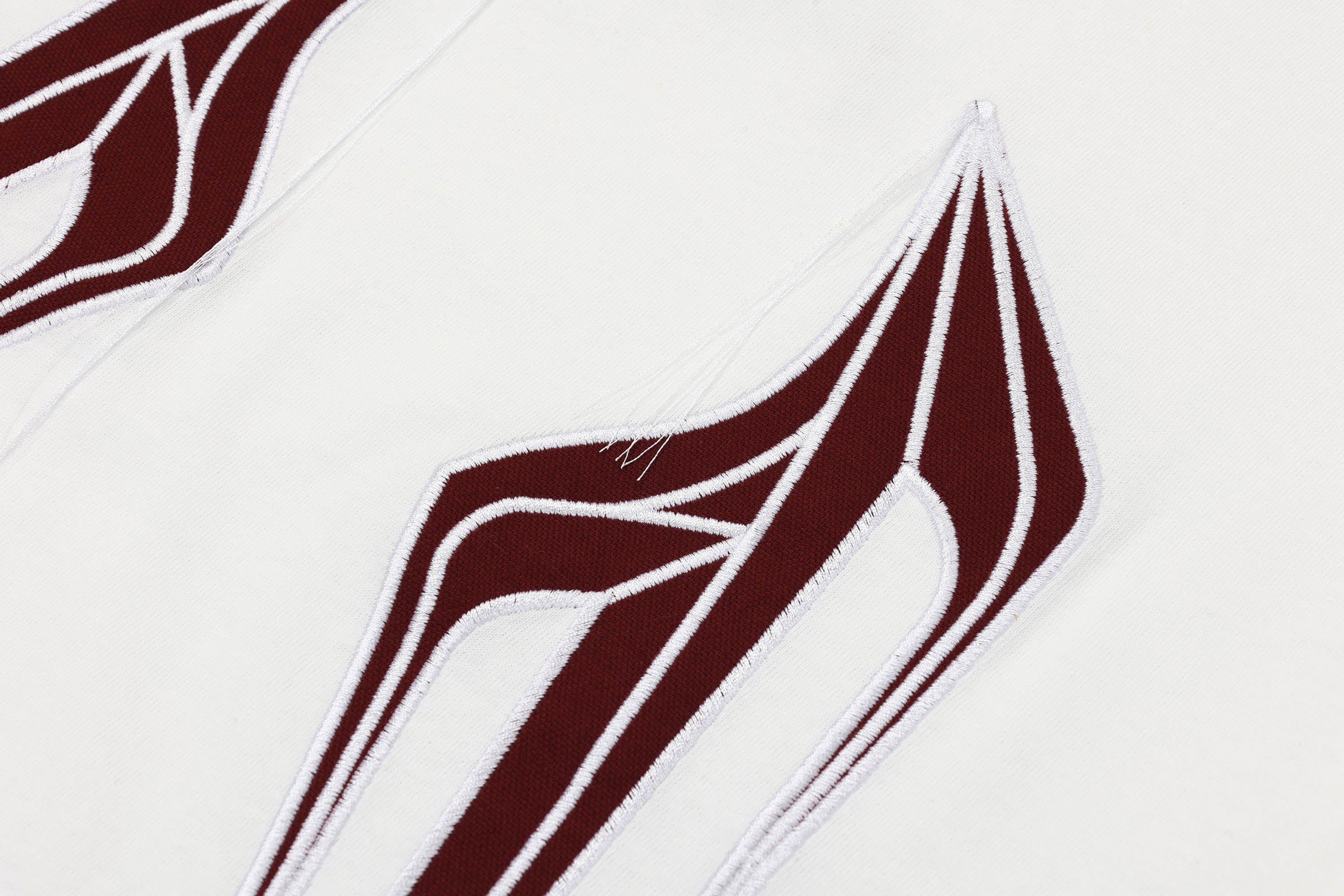 OVDY Wing Embroidered Patch Oversized T-Shirt