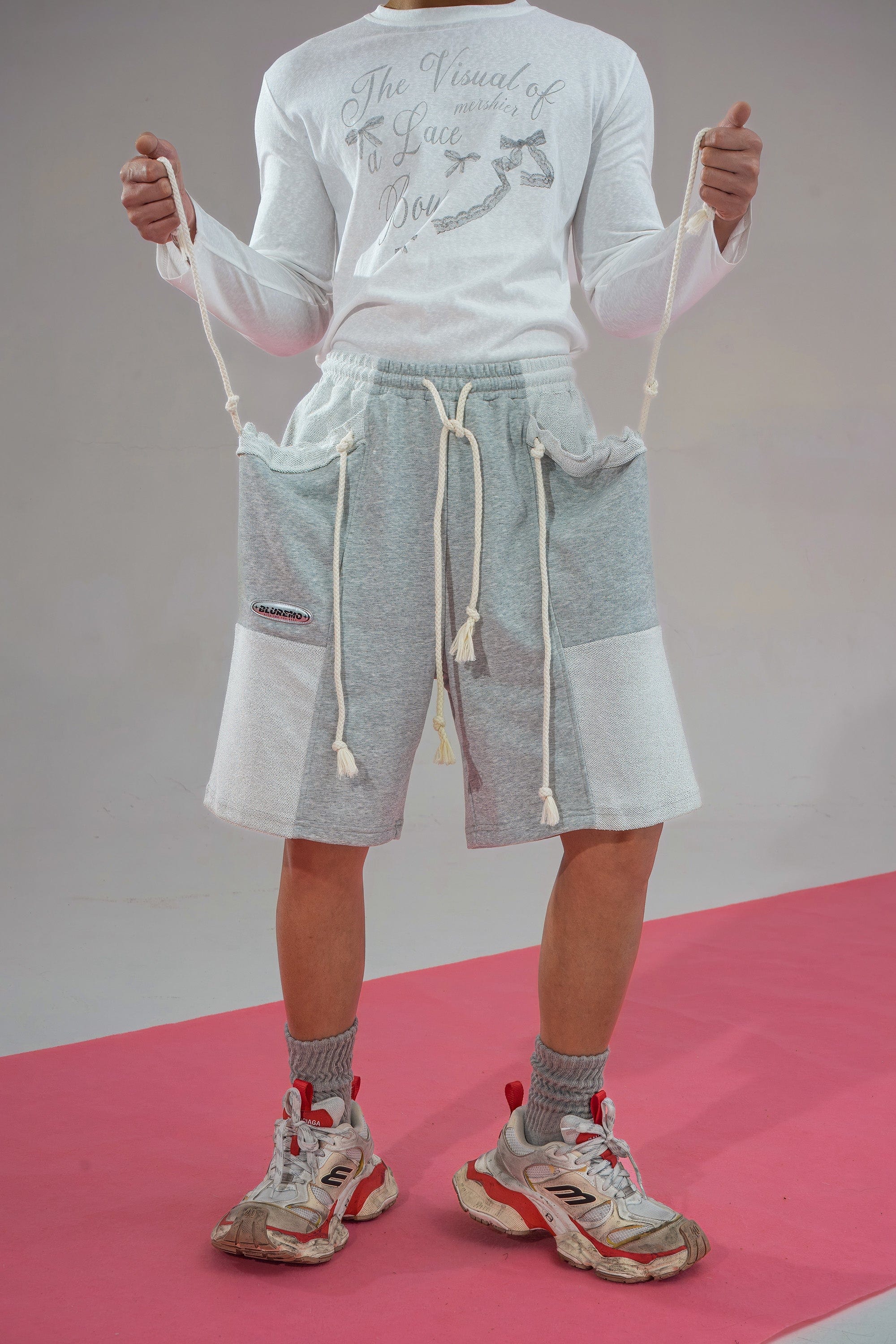 CLP Star Deconstructed Draw-String Pocket Shorts