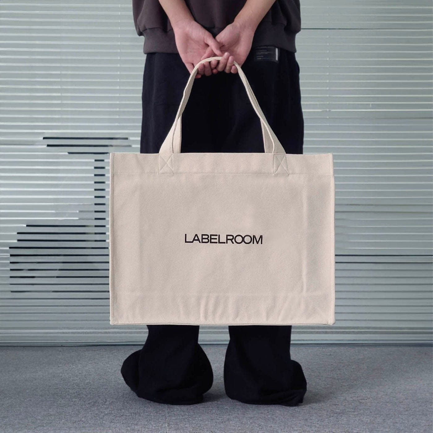 49PERCENT LABELROOM Logo Tote Bag
