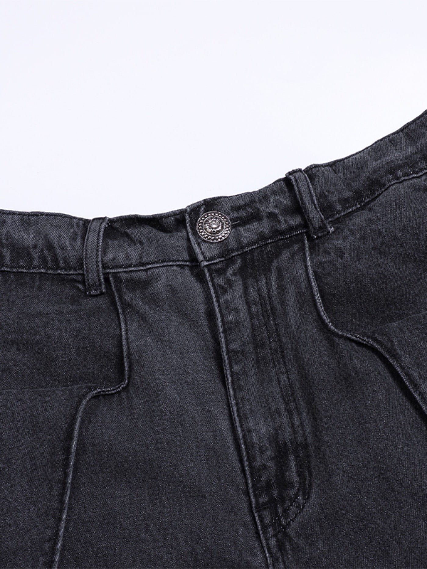 DND4DES Multi-Layered Stripes Deconstructed Jeans