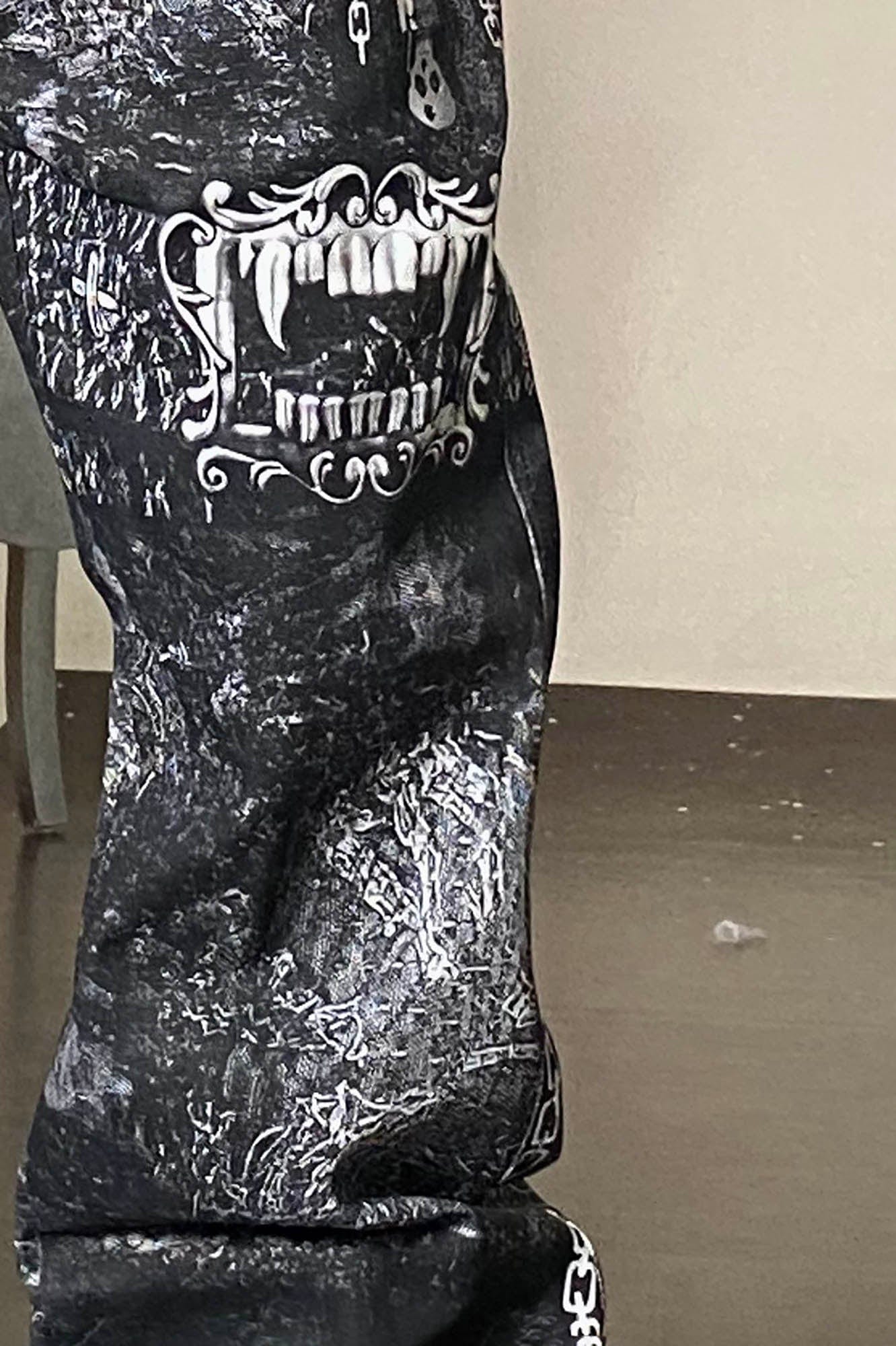 DND4DES Chains Straight-Leg Pants