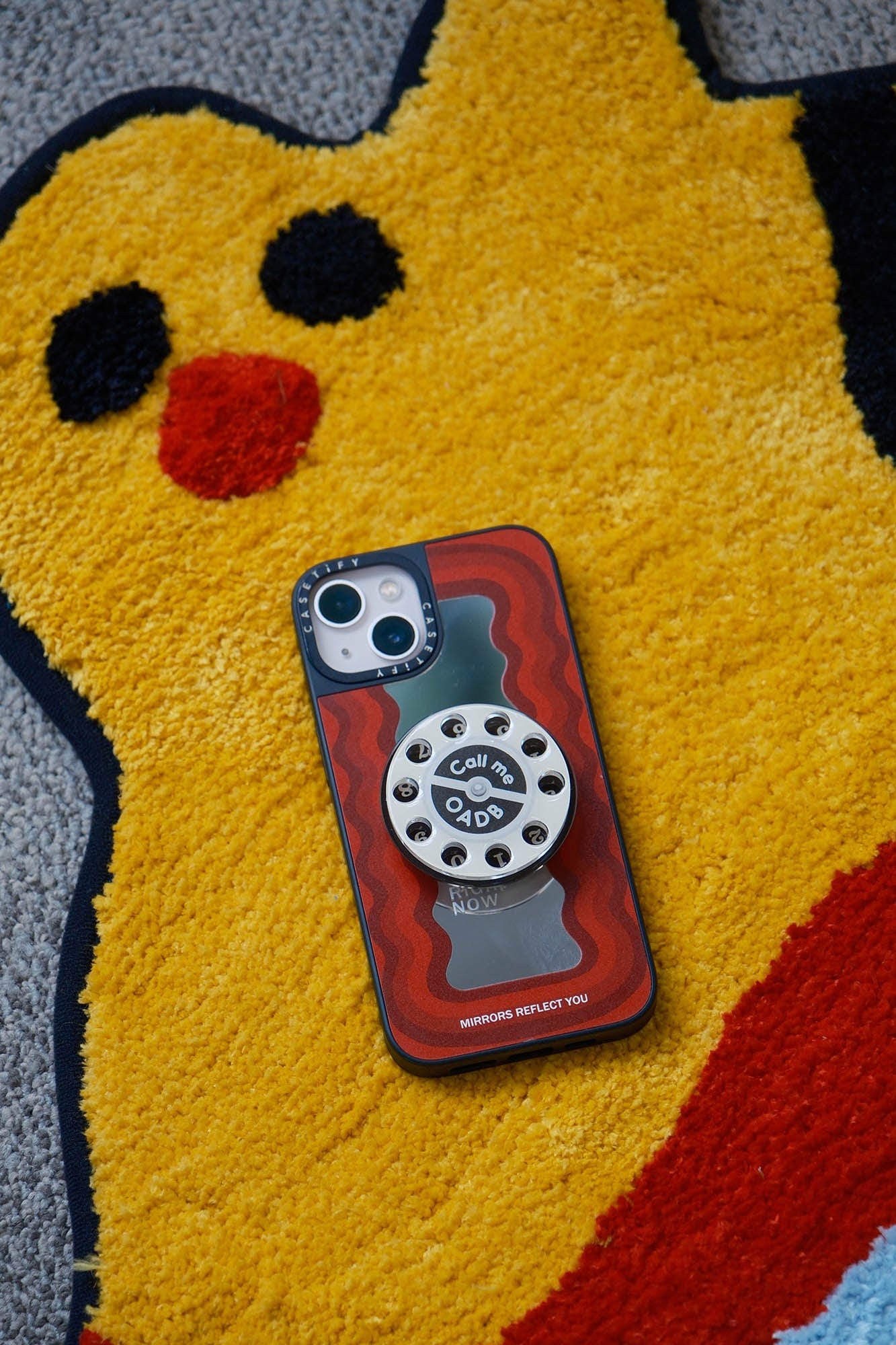 ONADAILYBASIS Rotary Dial Spinner Phone Grip