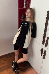 MIICHOUS Iceberg Contrast Panelled T-Shirt