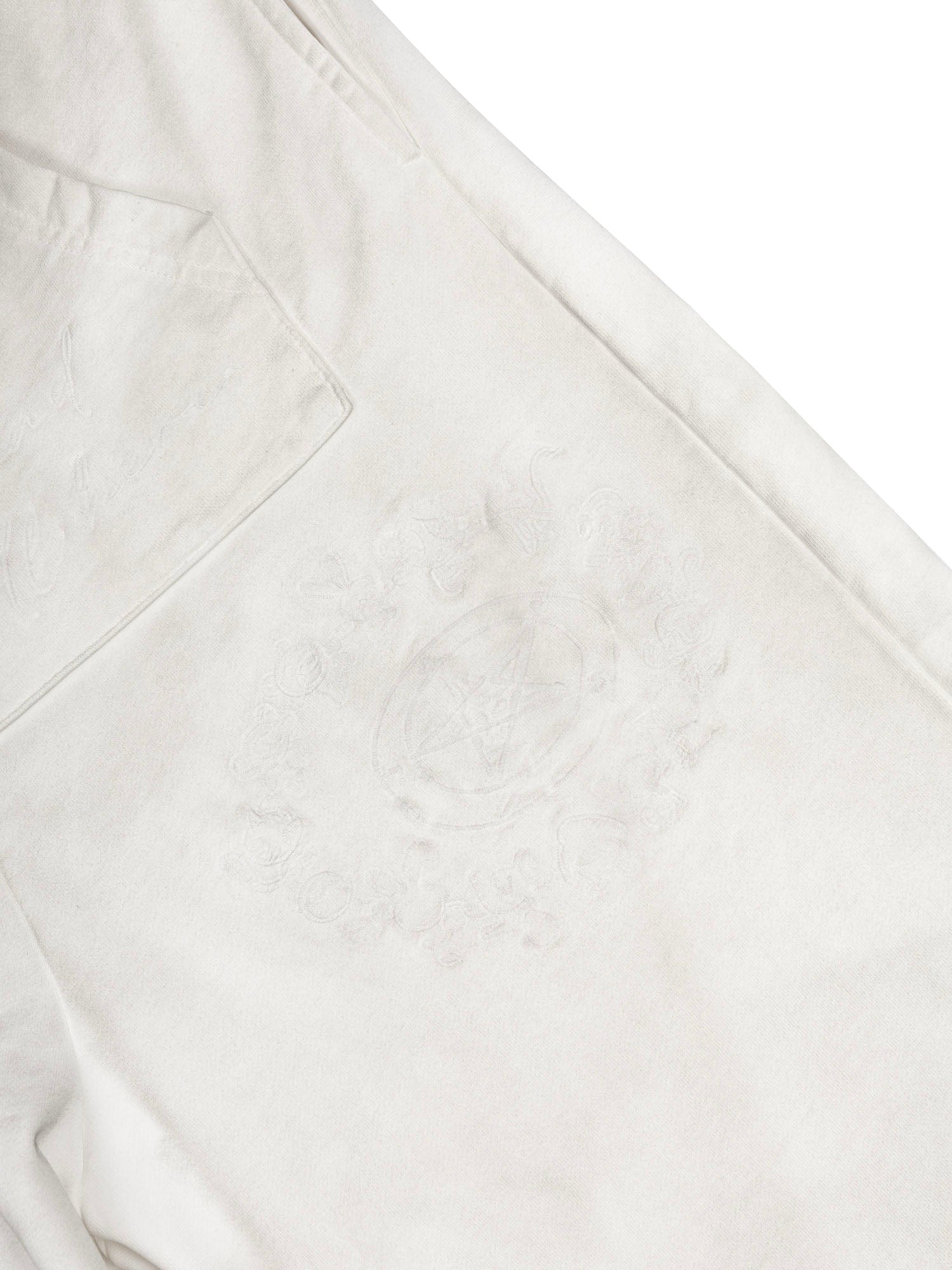 FVVO Distressed Embroidered Drawstring Sweatpants