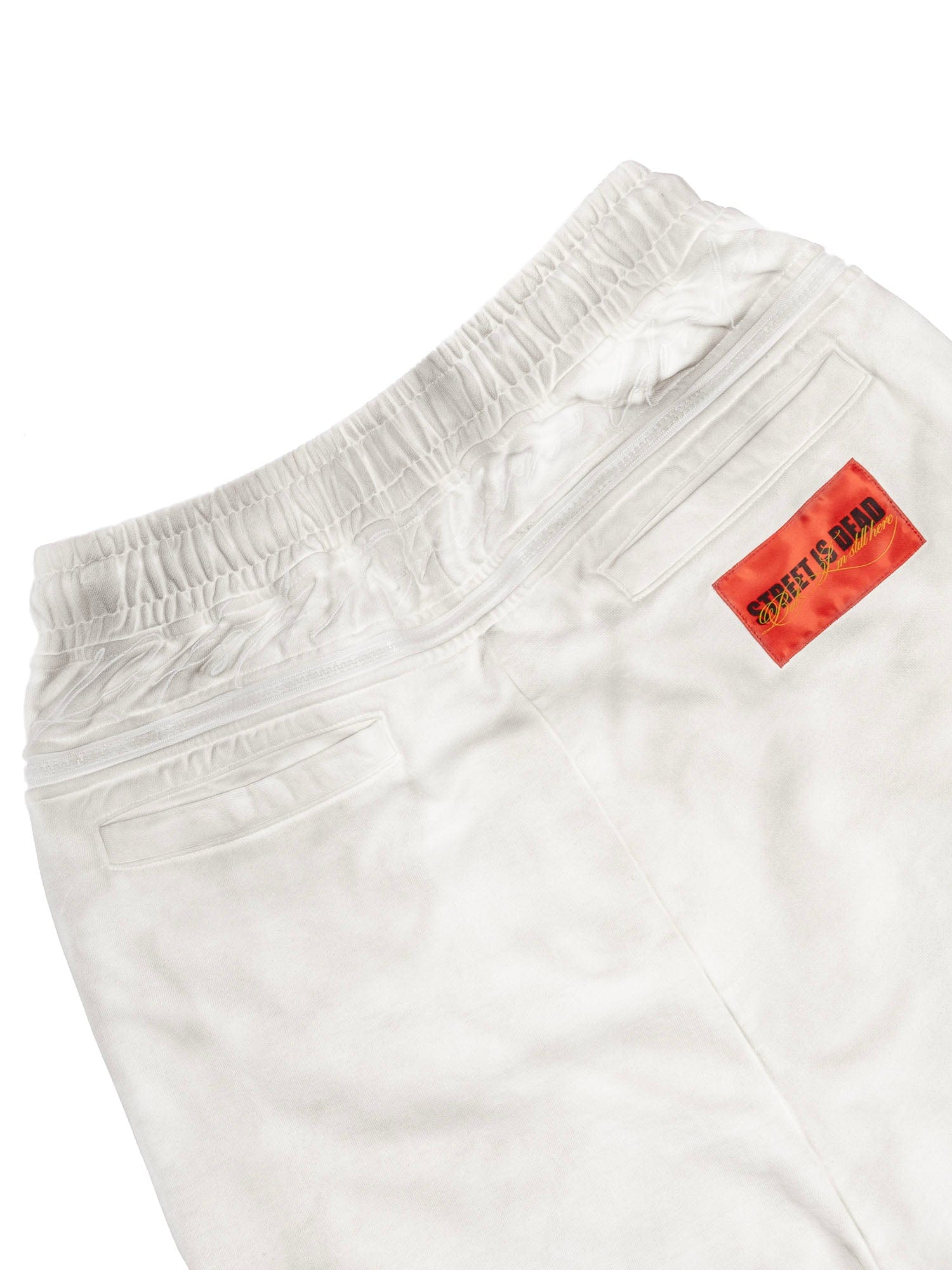 FVVO Distressed Embroidered Drawstring Sweatpants