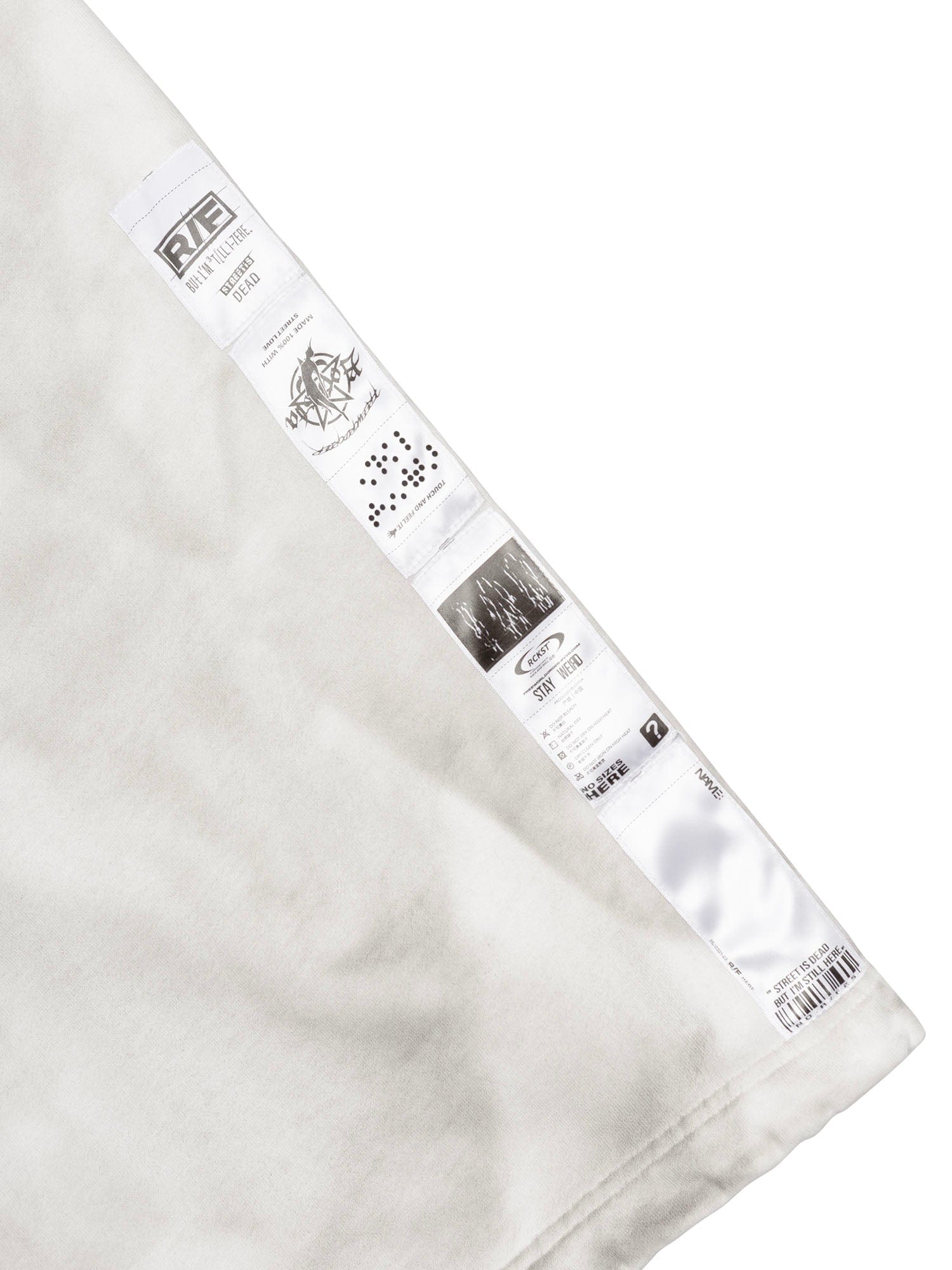 FVVO Distressed Embroidered Drawstring Sweatpants