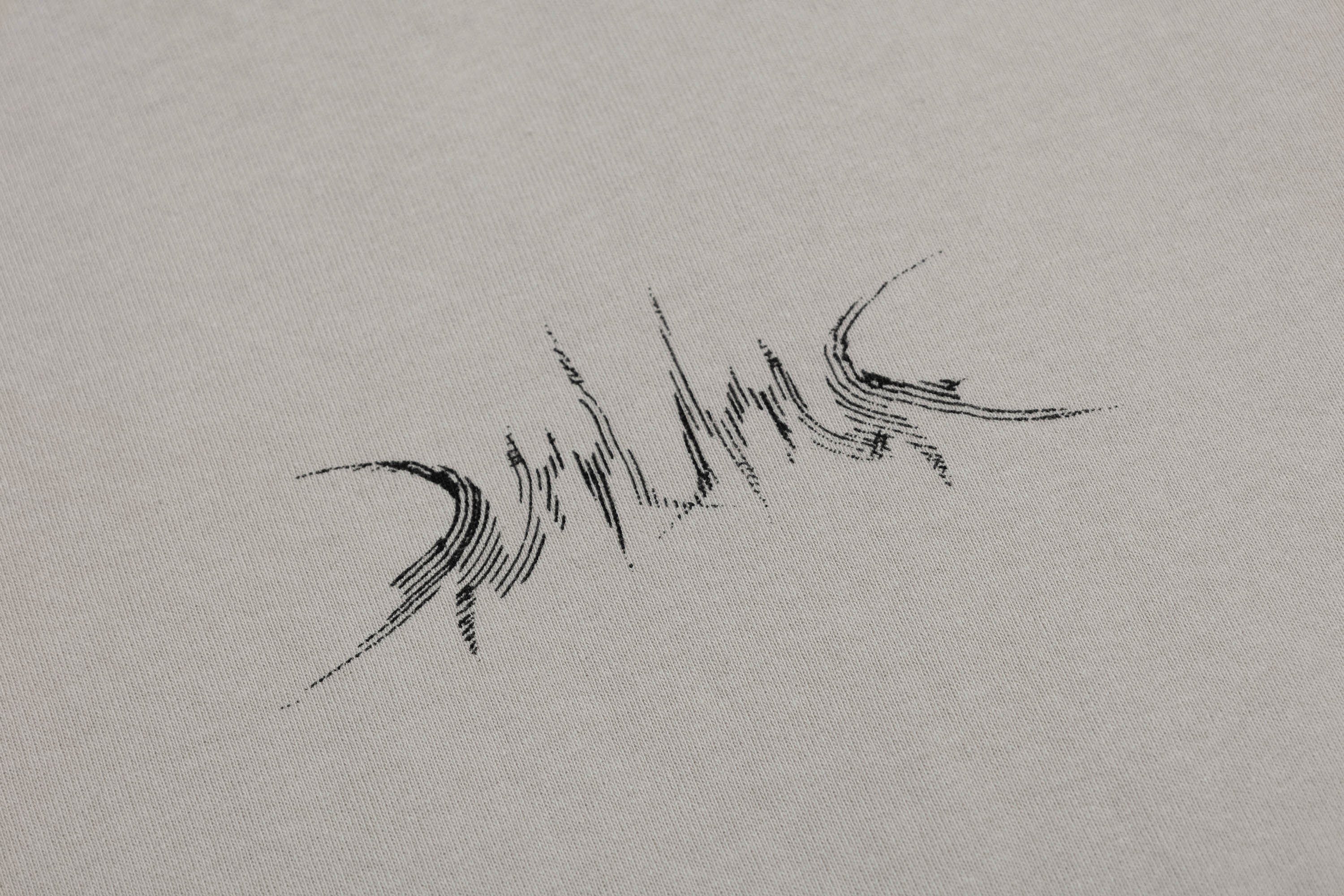 OVDY Tribal Flame Smoke-Washed T-Shirt