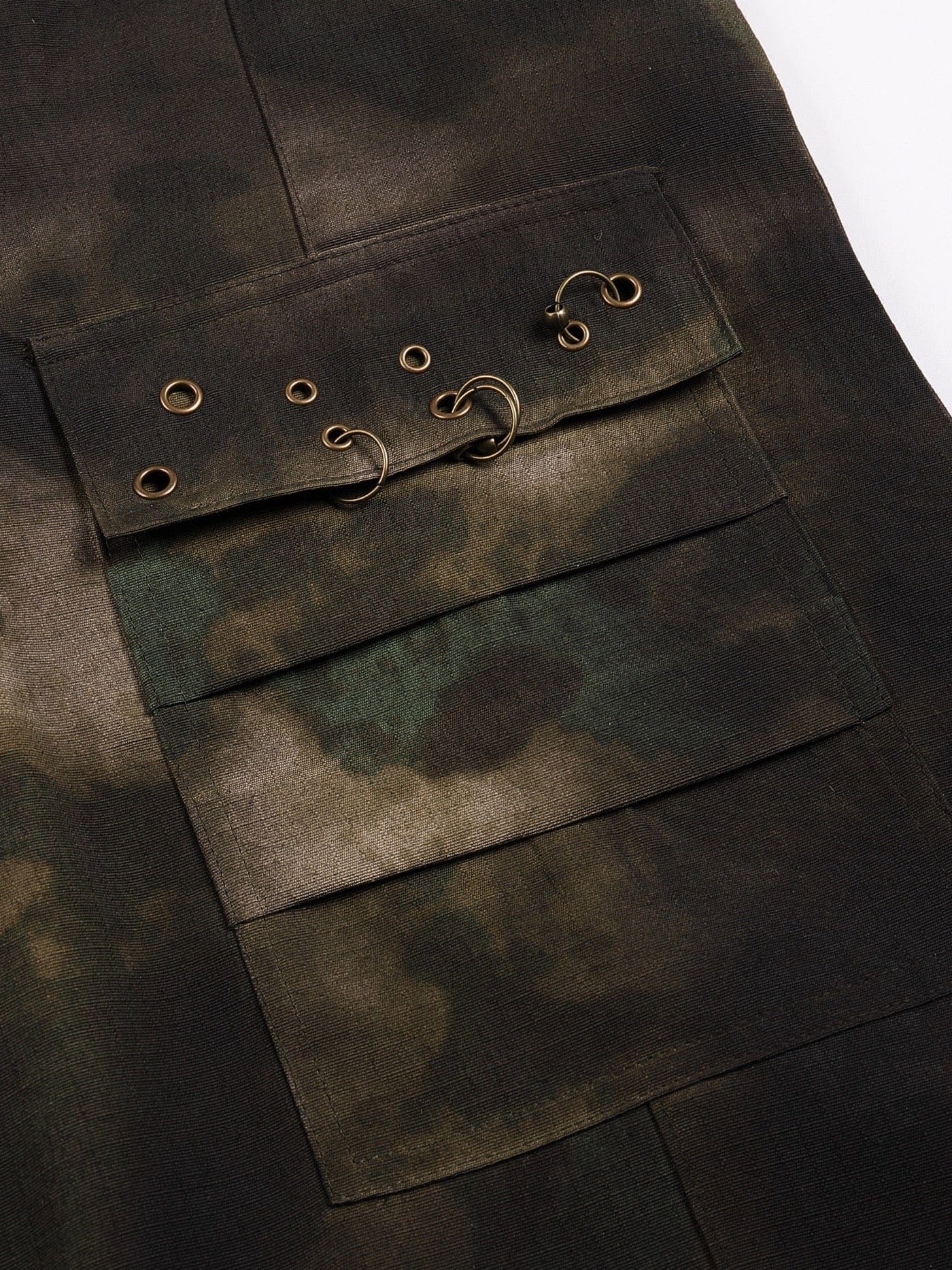 DND4DES Oil Stain Distressed Oversized Cargo