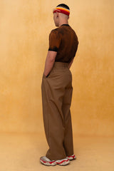 CLP Gradient Sheer Knitted T-Shirt