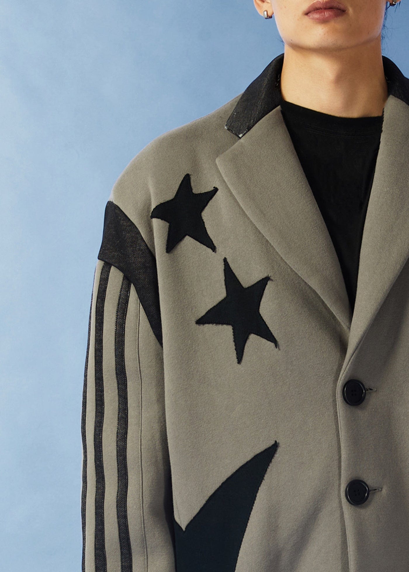 KADAKADA Retro Patched Multi Pocket Oversized Blazer