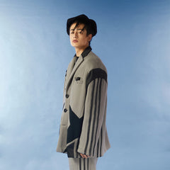 KADAKADA Retro Patched Multi Pocket Oversized Blazer