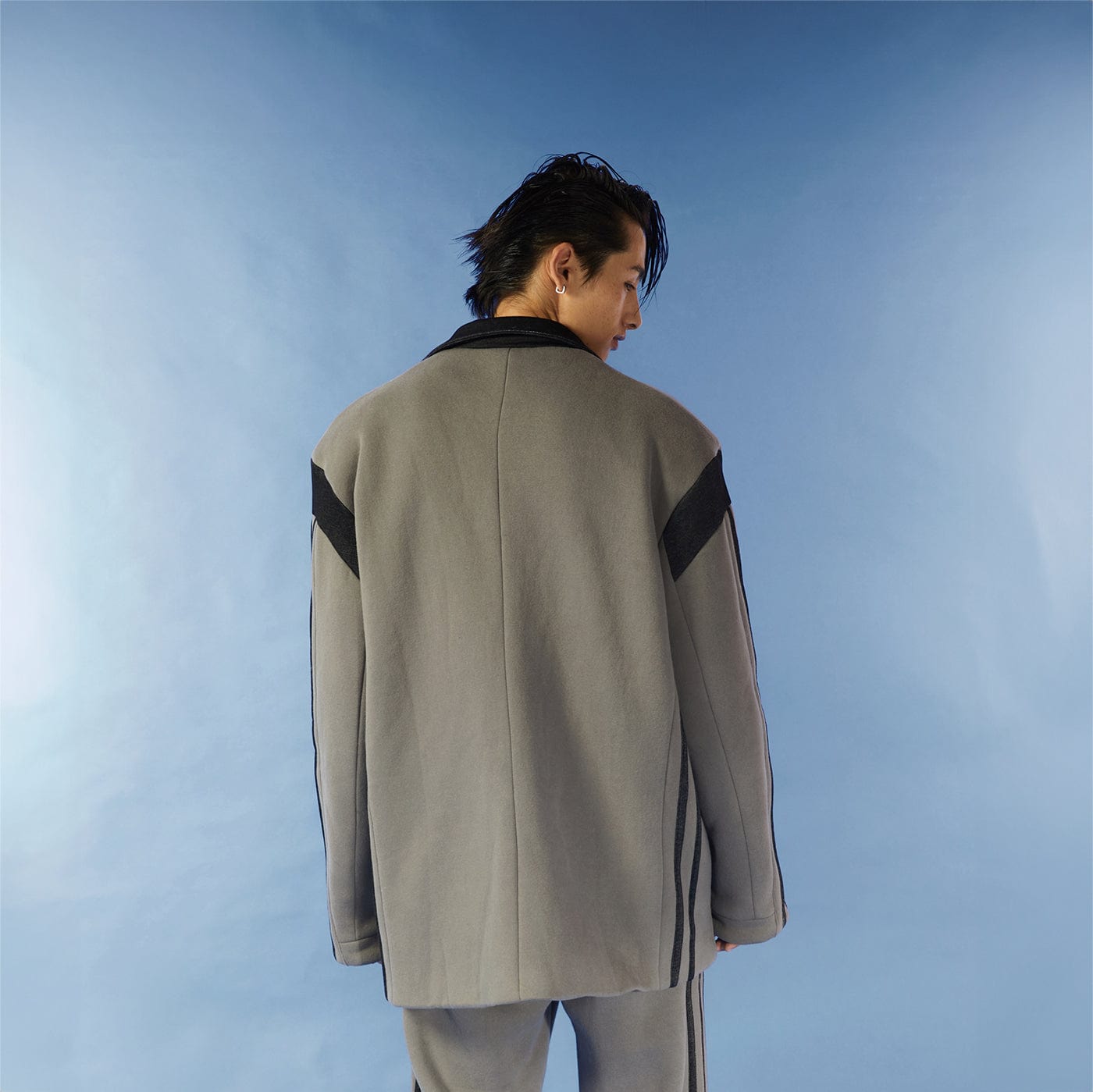 KADAKADA Retro Patched Multi Pocket Oversized Blazer