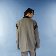 KADAKADA Retro Patched Multi Pocket Oversized Blazer