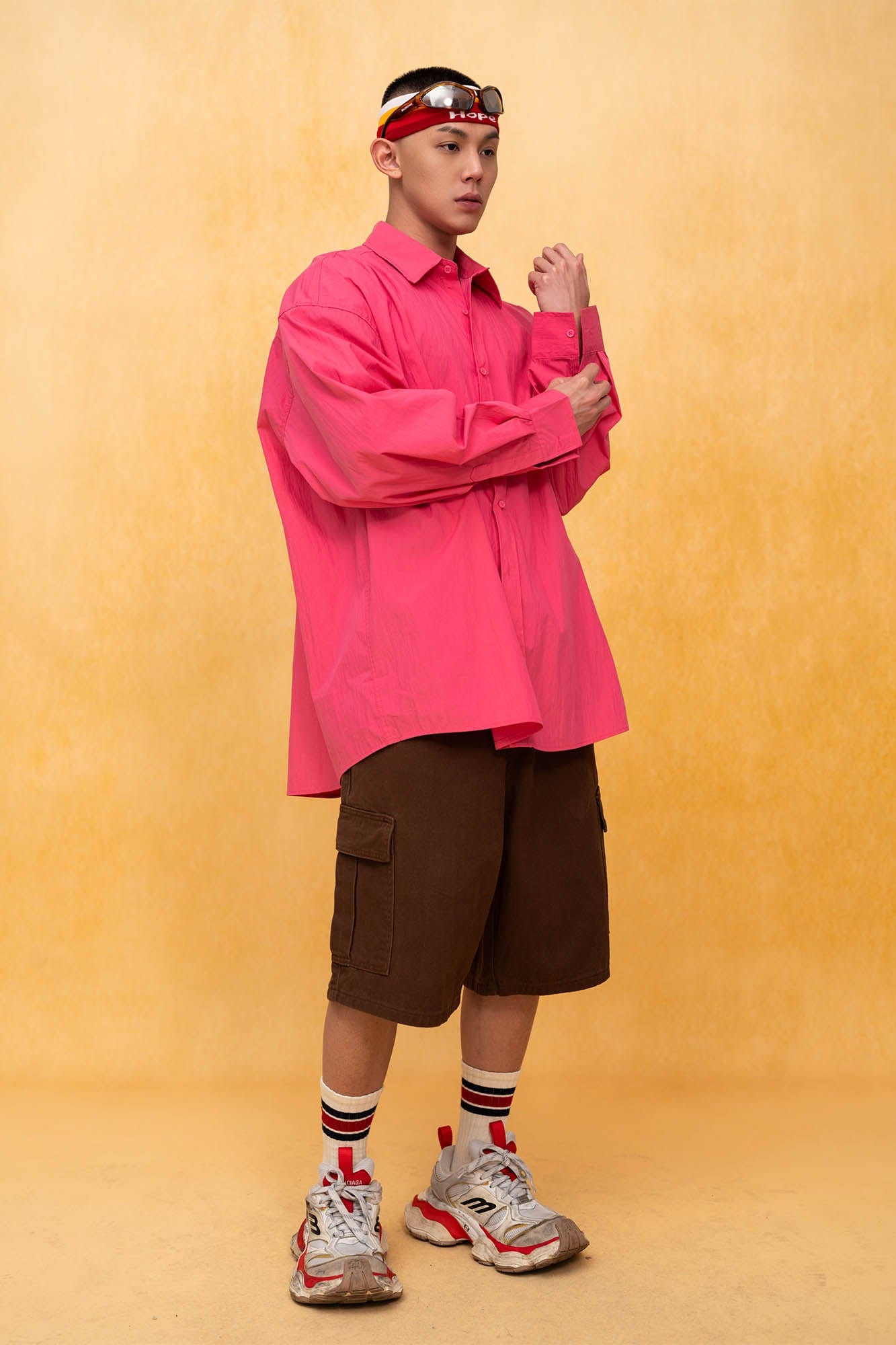 CLP Essential Crinkled Oversized Shirt